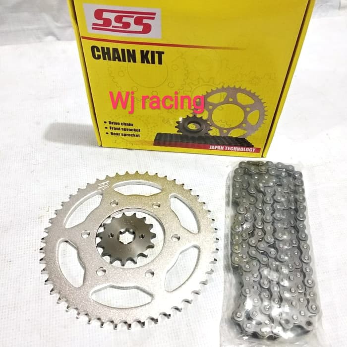 Gear set SSS Yamaha YZF R15 V2 - ORIGINAL SSS