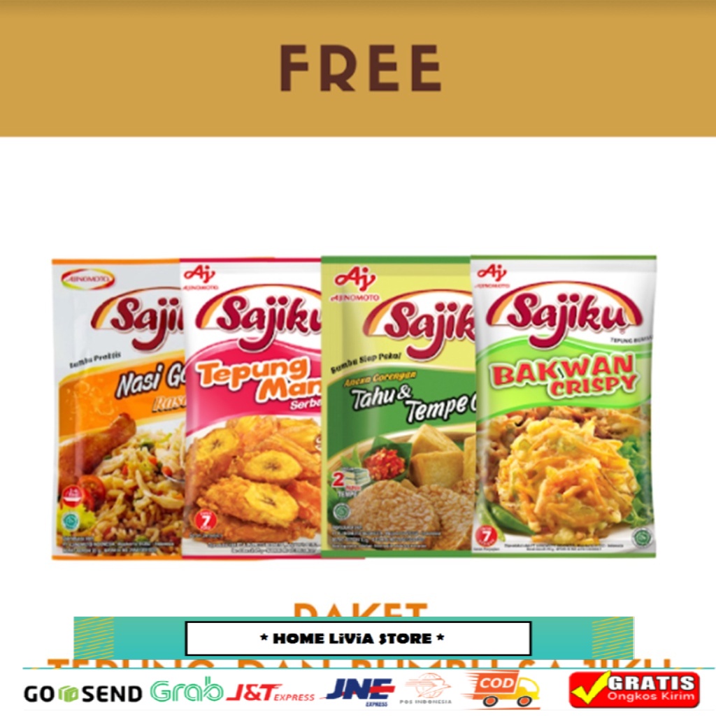 

[Gift] Sajiku Paket Tepung dan Bumbu