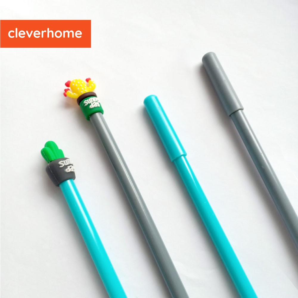 

Pena Pulpen Lucu Imut Bentuk Kepala Kaktus Cactus Pen - CLEVERHOME