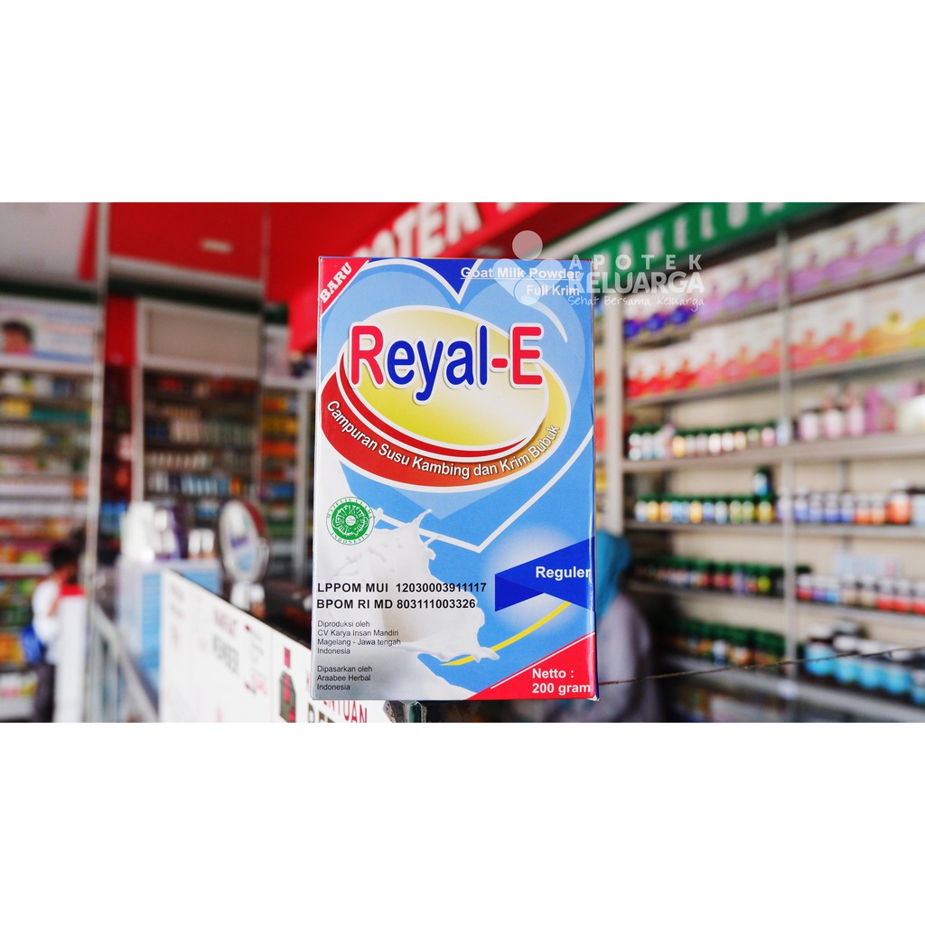 

Susu Kambing Reyal-E 200gr