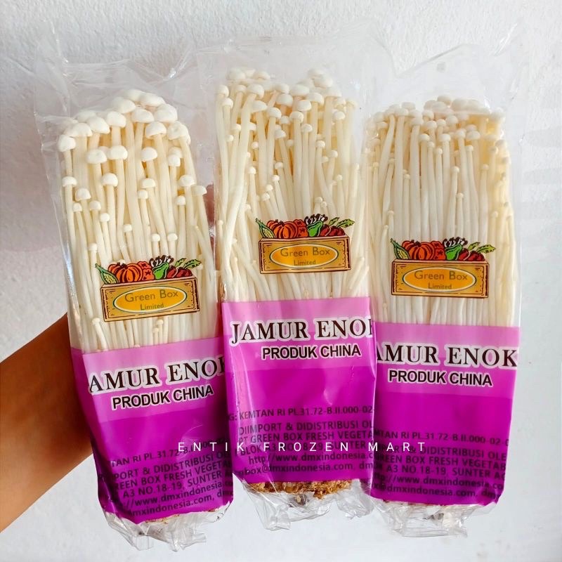 

Jamur Enoki 100gr Enoki Mushroom