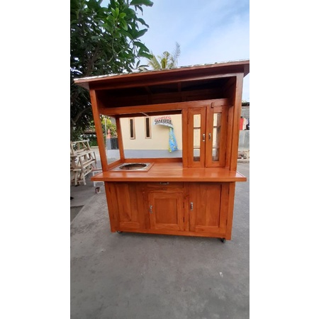 Gerobak jualan soto dan bakso / rombong booth bakso