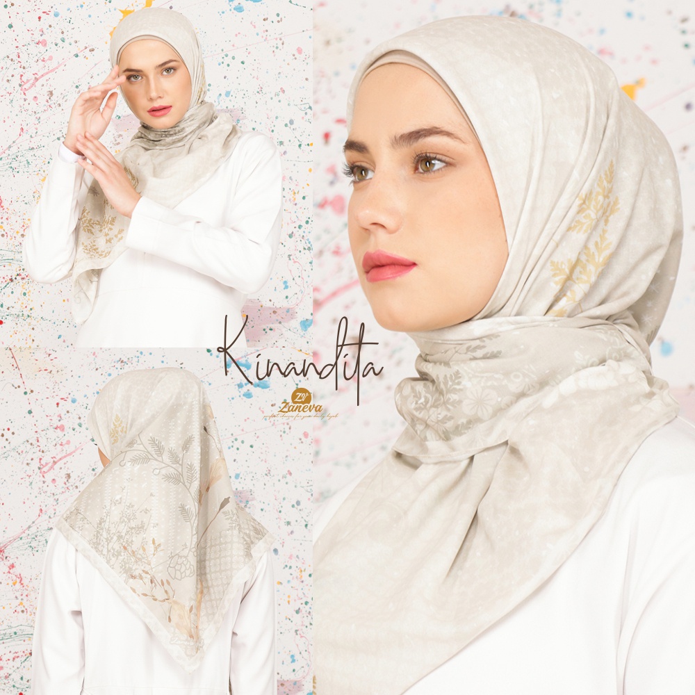 Launching Ramadhan Hijab Segi Empat Printing By Zaneva