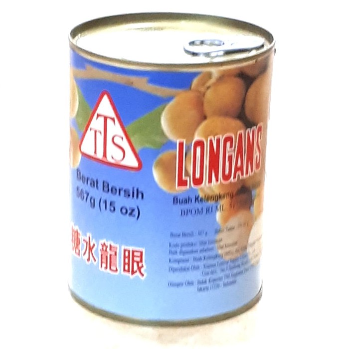 TTS Longan in Syrup 567g / Canned Longan / Buah Lengkeng Kaleng