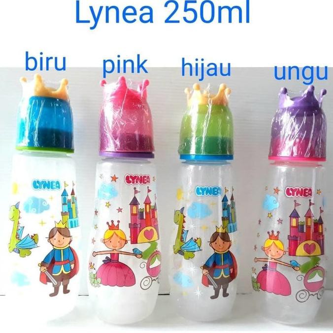NEW Botol Susu Bayi Lynea Prince Princess 250ml BPA Free 100% TOP QUALITY