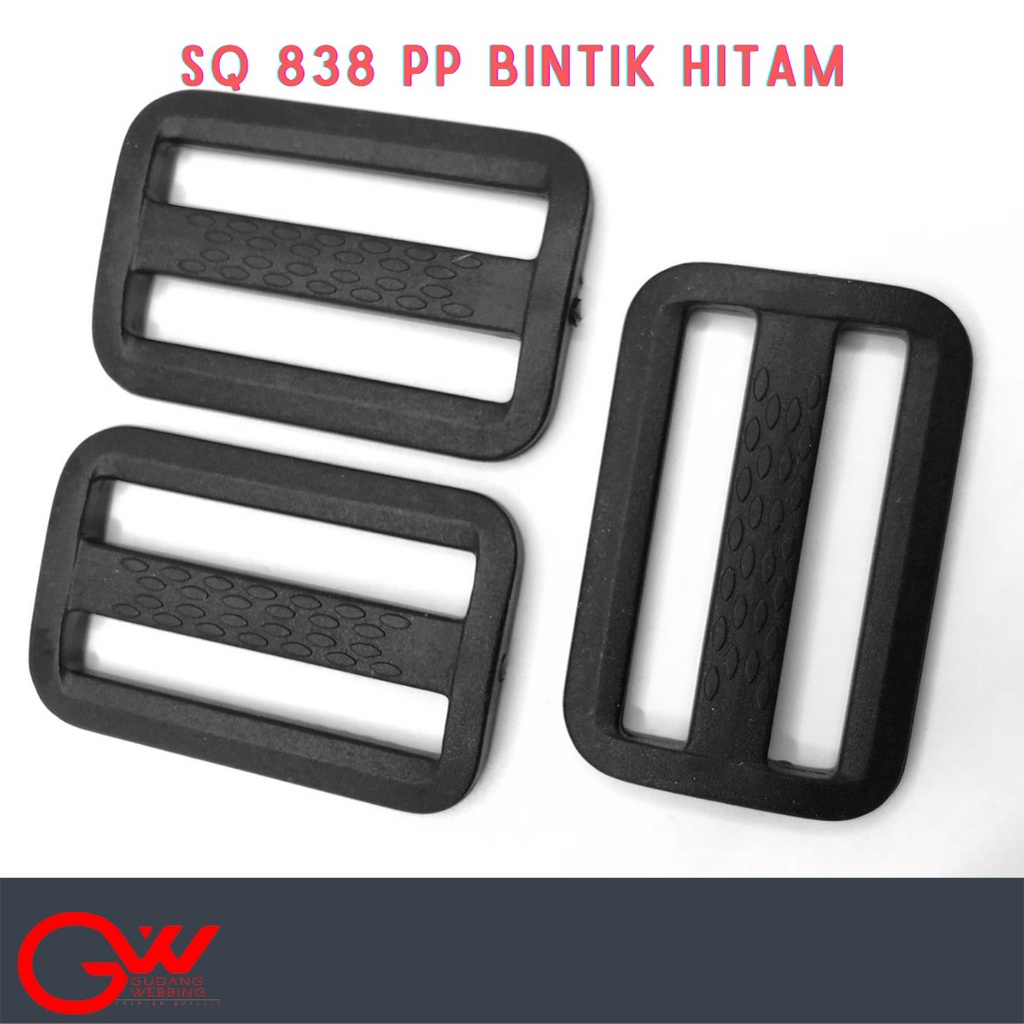 Ring Jalan 38mm Hitam | SQ 838 PP BINTIK HITAM