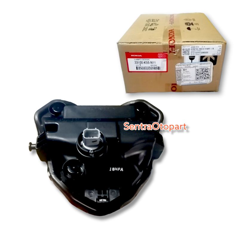 Reflektor lampu depan supra gtr 150 original hgp 33100k56n11