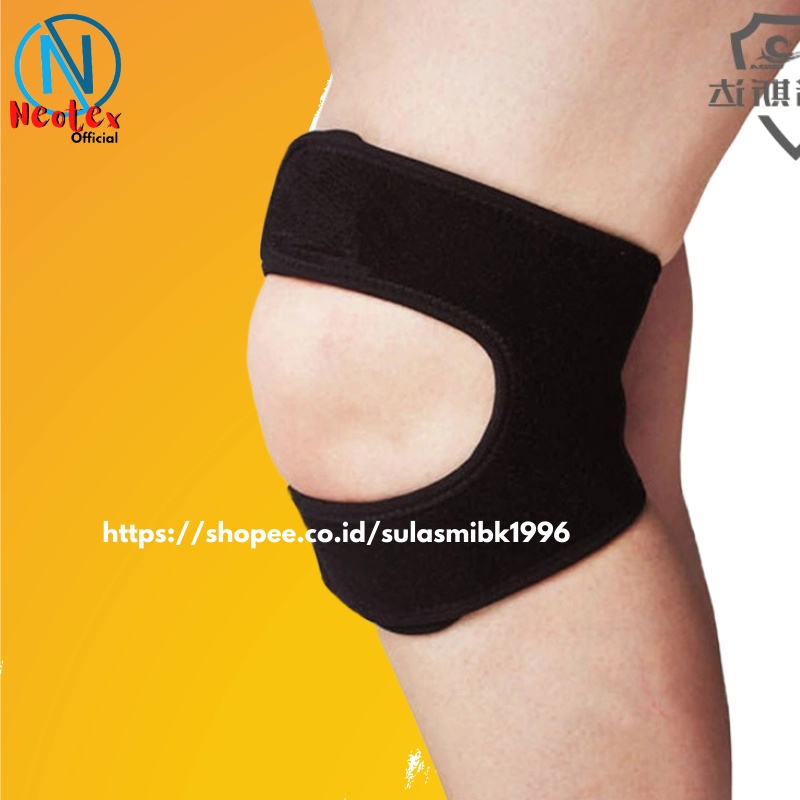 Deker Pelindung Lutut Olahraga gym Dekker Pengaman Cidera Lutut Pattela Knee Support brance