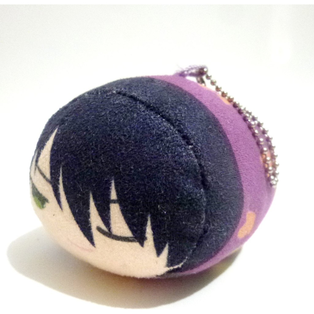 Gantungan Boneka Takasugi Shinsuke Gintama Original Japan Plush Doll Munimuni Marshmallow Shinsuke T