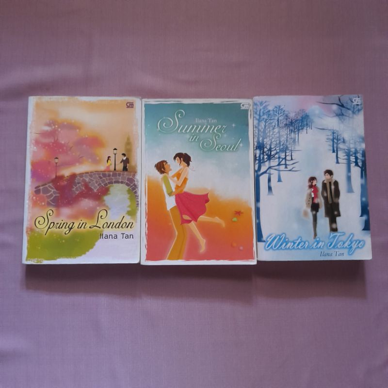 Tetralogi 4 musim Ilana Tan Cover Lama