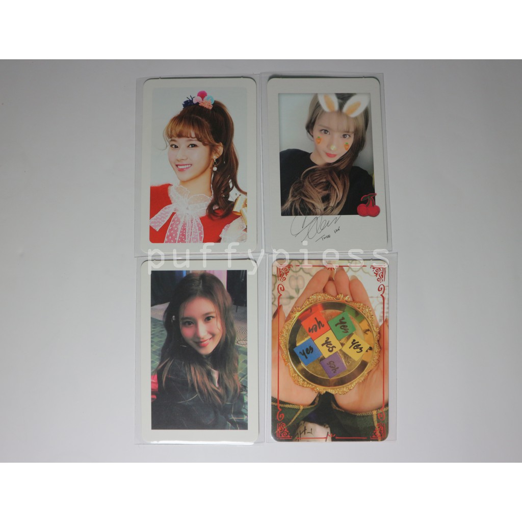 TWICE  sana official photocard