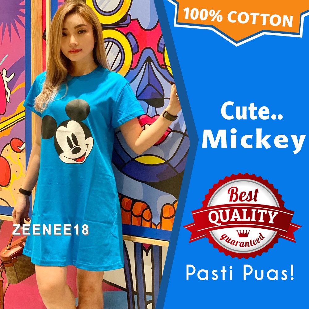 Daster Lucu Dewasa Bahan Katun Kekinian Miki