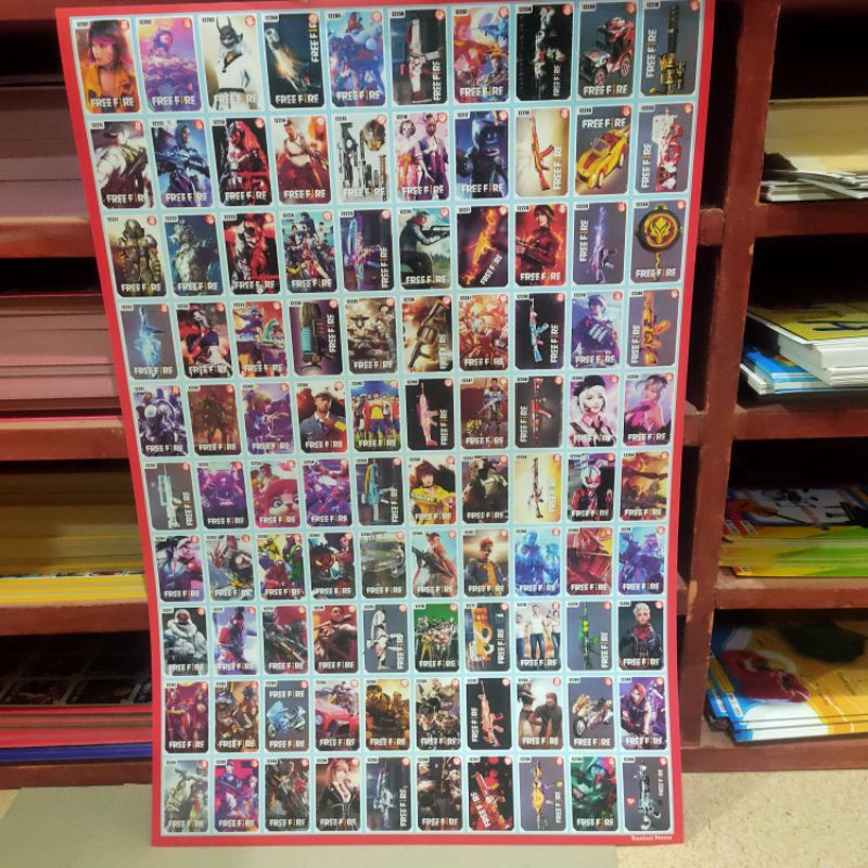 mainan gambar gepok gambar apung kartu flying card mainan murah anak umbul umbulan