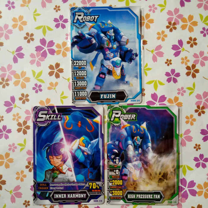 hero of robots normal set fujin