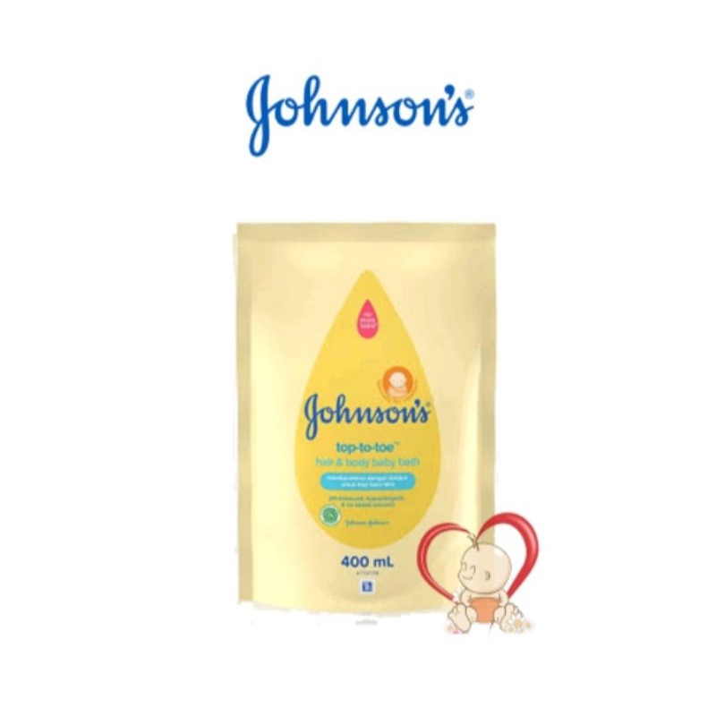 Johnson's Baby Wash Top To Toe refill 400 ml / 400ml / 400-ml