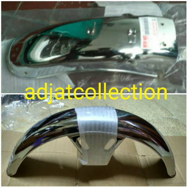 Satu Set Spakbor Depan dan Spakbor Belakang RX King RX S Spesial Chrome Good Quality.