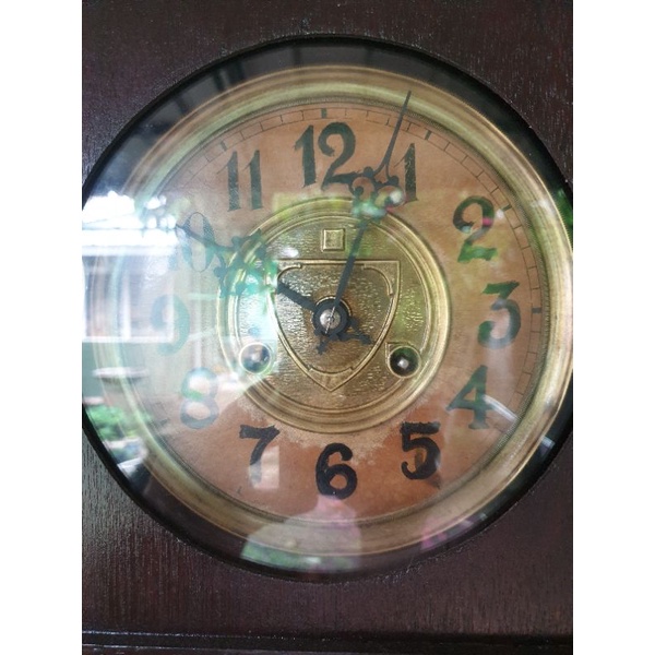 Jam Antik Kuno Junghans Wurttemberg 2 lubang bunyi gong tengahan