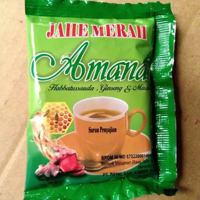 

Jahe Merah amanah