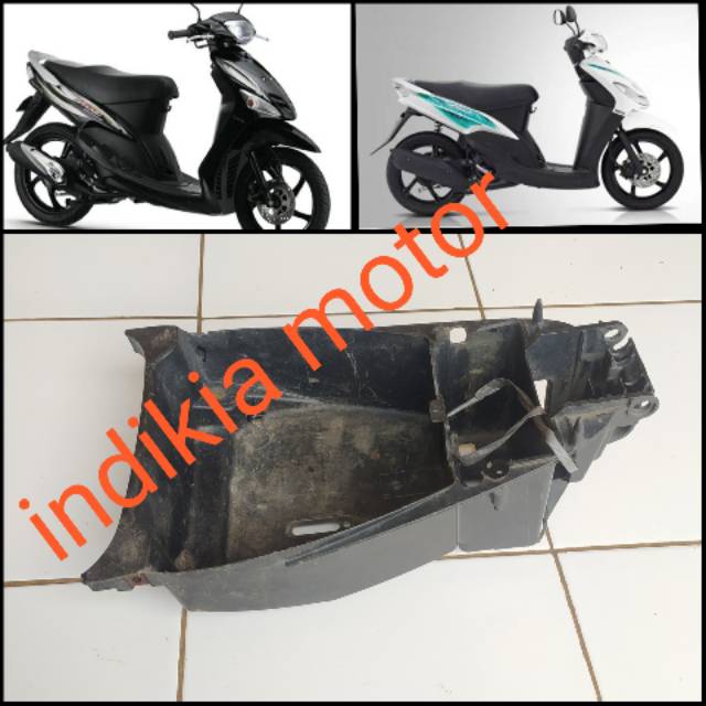 box aki dudukan jok Mio sporty Mio smile