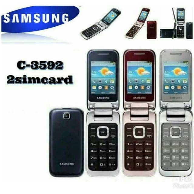 Samsung Lipat GT-C3592 Dual Sim New