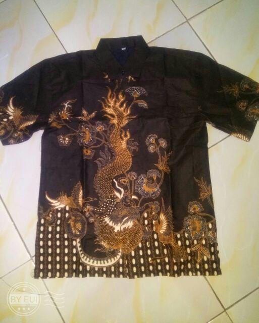 Naga Sogan Kemeja Batik Pria Lengan Pendek Batik Pria Lengan Pendek Kemeja Batik Pria By Gba