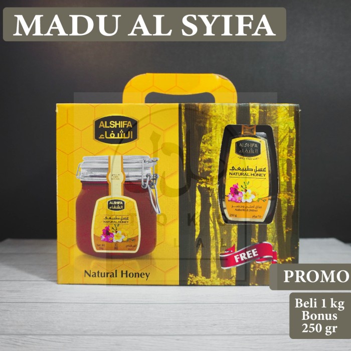 

Madu Al Shifa Promo 1Kg Free 250gram