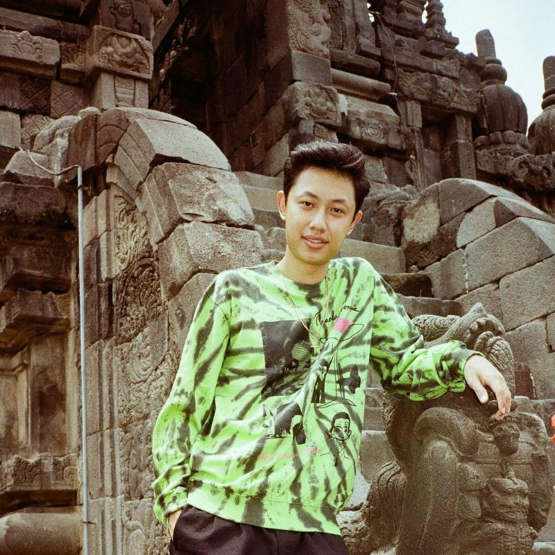 Thanksinsomnia Crewneck Swittershit Tye Dye Virgil light Green