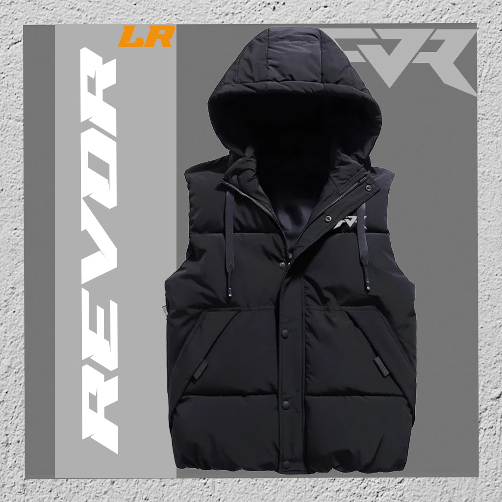 Revor Rompi Hoodie LR Tebal Anti Angin