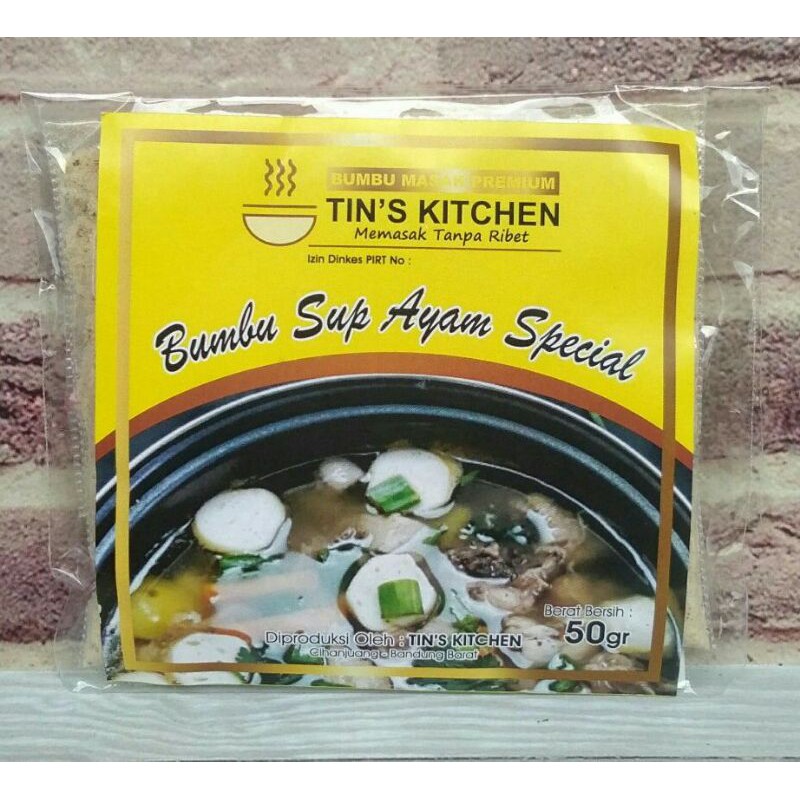 

Bumbu SUP AYAM SPESIAL / Bumbu Masak / Bumbu Instan / Tin's Kitchen