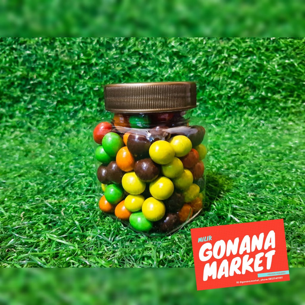 

Coklat Kiloan Lagie Kacang Tanah Febby Peanut Rainbow Paket Toples Lebaran