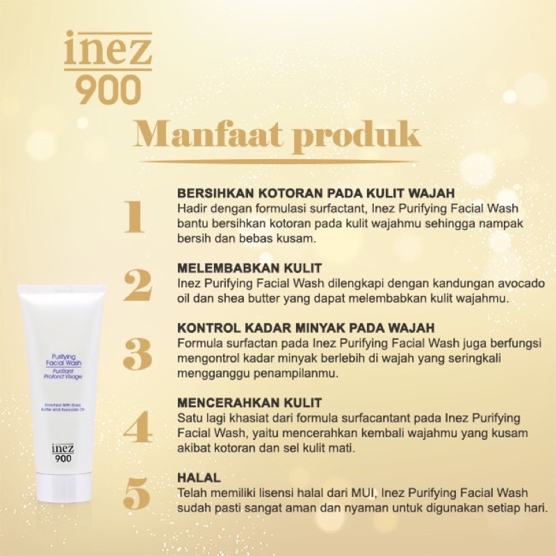 Inez 900 Purifying Facial Wash