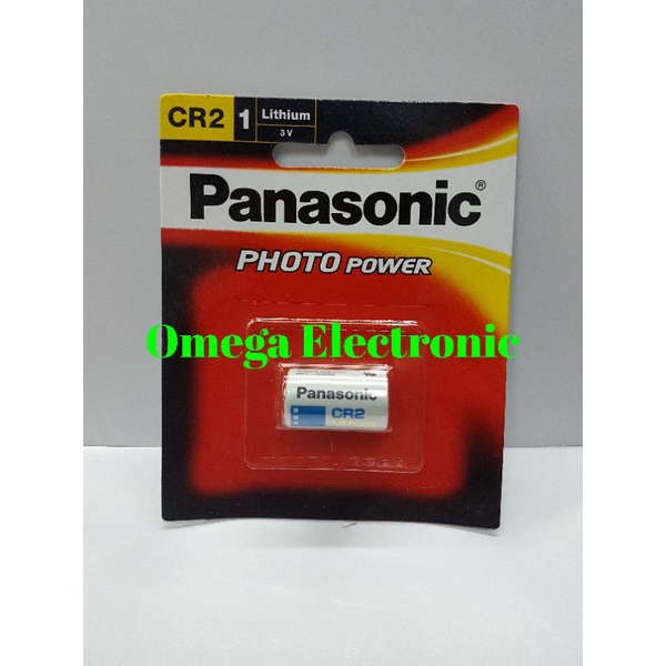 Baterai Panasonic CR2 3V Lithium Battery CR 2 Photo Power Batre Baterai