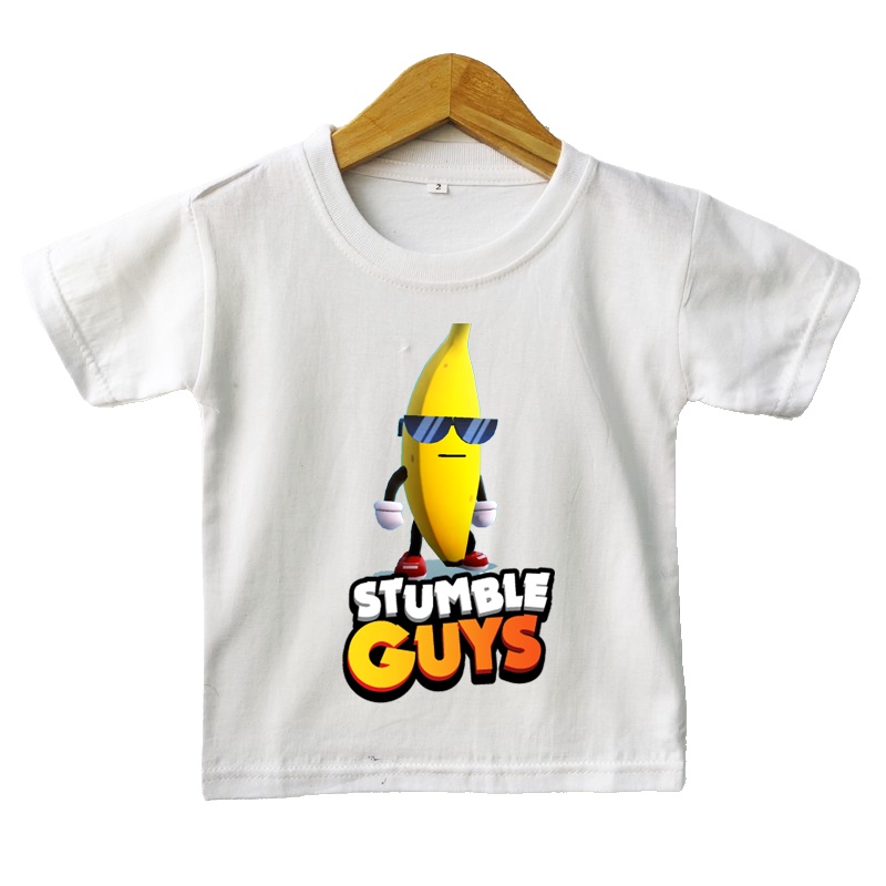 KAOS ANAK BANANA GUY &amp; SUPER GUY Stumble Guys