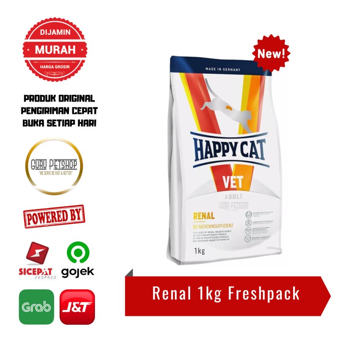 Happy Cat Vet Renal 1kg Freshpack / Happy Cat Renal 1kg