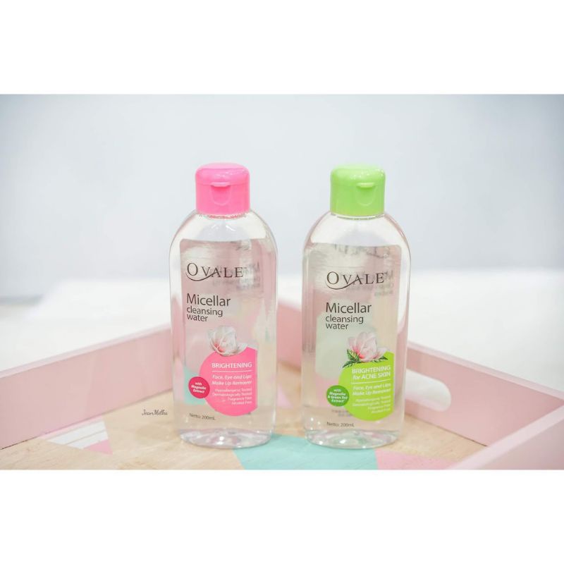 Ovale micellar water 100ml kemasan baru