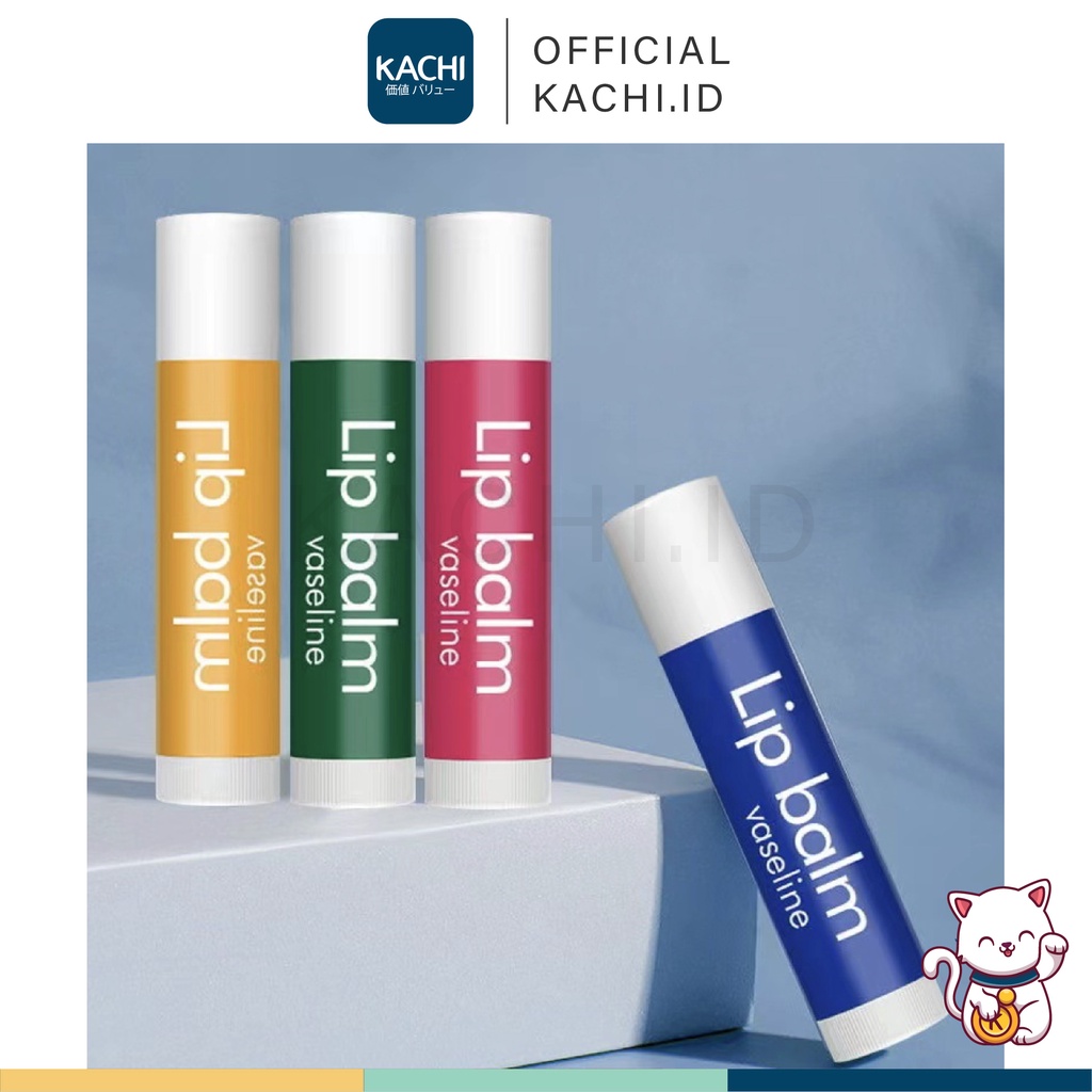 KACHI - HANBOLI Vaseline Lip Balm Stick Therapy 4 Flavors Pelembab Bibir XX022