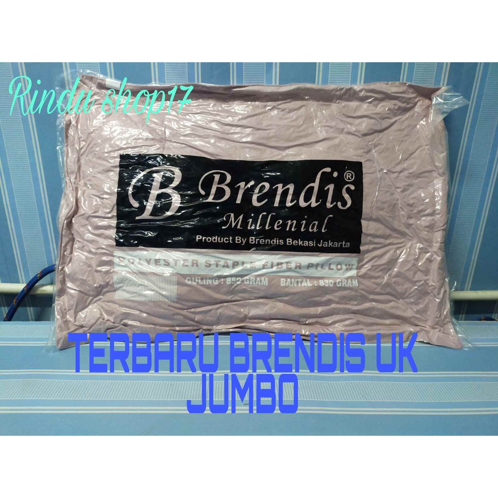 (RS)BANTAL BRENDIS MILLENIAL JUMBO 1 PCS BANTAL HOTEL EMPUK MEWAH ORIGINAL