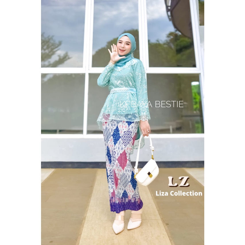 Permata Olshop / Kebaya Bestie LK / Kebaya Modern Wisuda / Blouse Kebaya Lamaran / Baju Kondangan