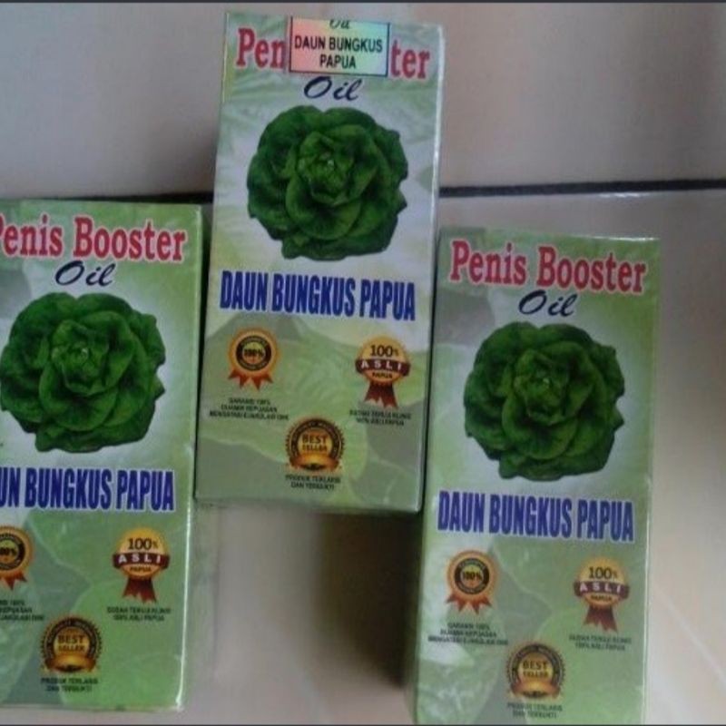 ( COD) MINYAK DAUN BUNGKUS PAPUA -PENIS BOOSTER OBAT HERBAL ALAMI