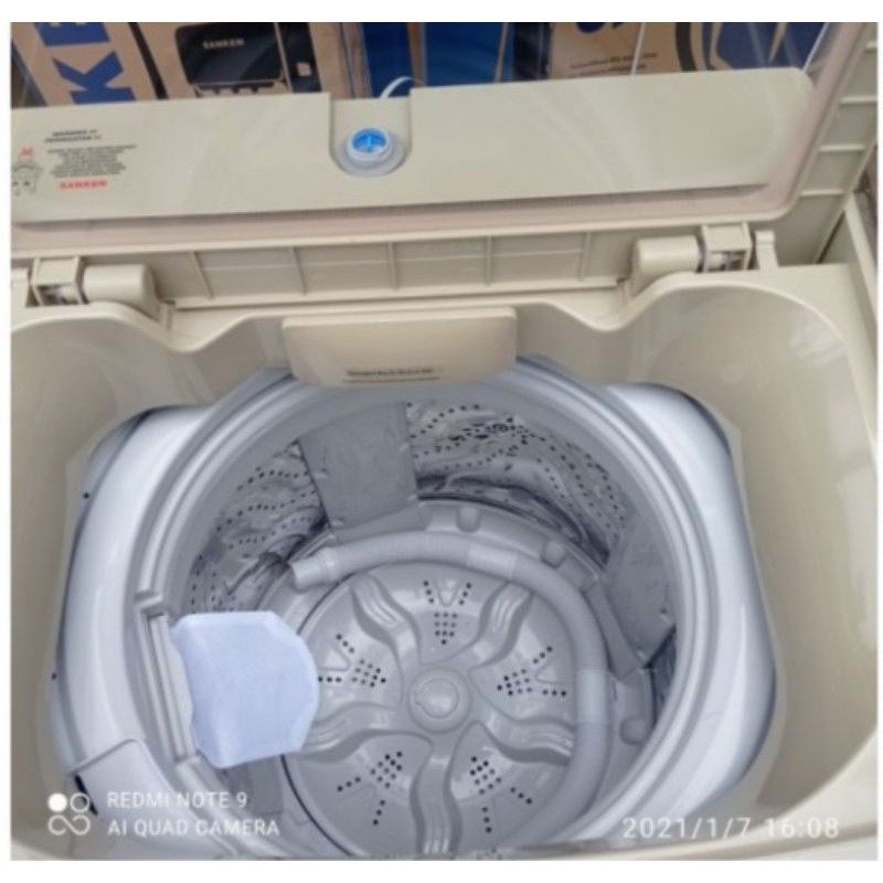 Mesin Cuci Sanken AW S887GS 1 Tabung 8Kg