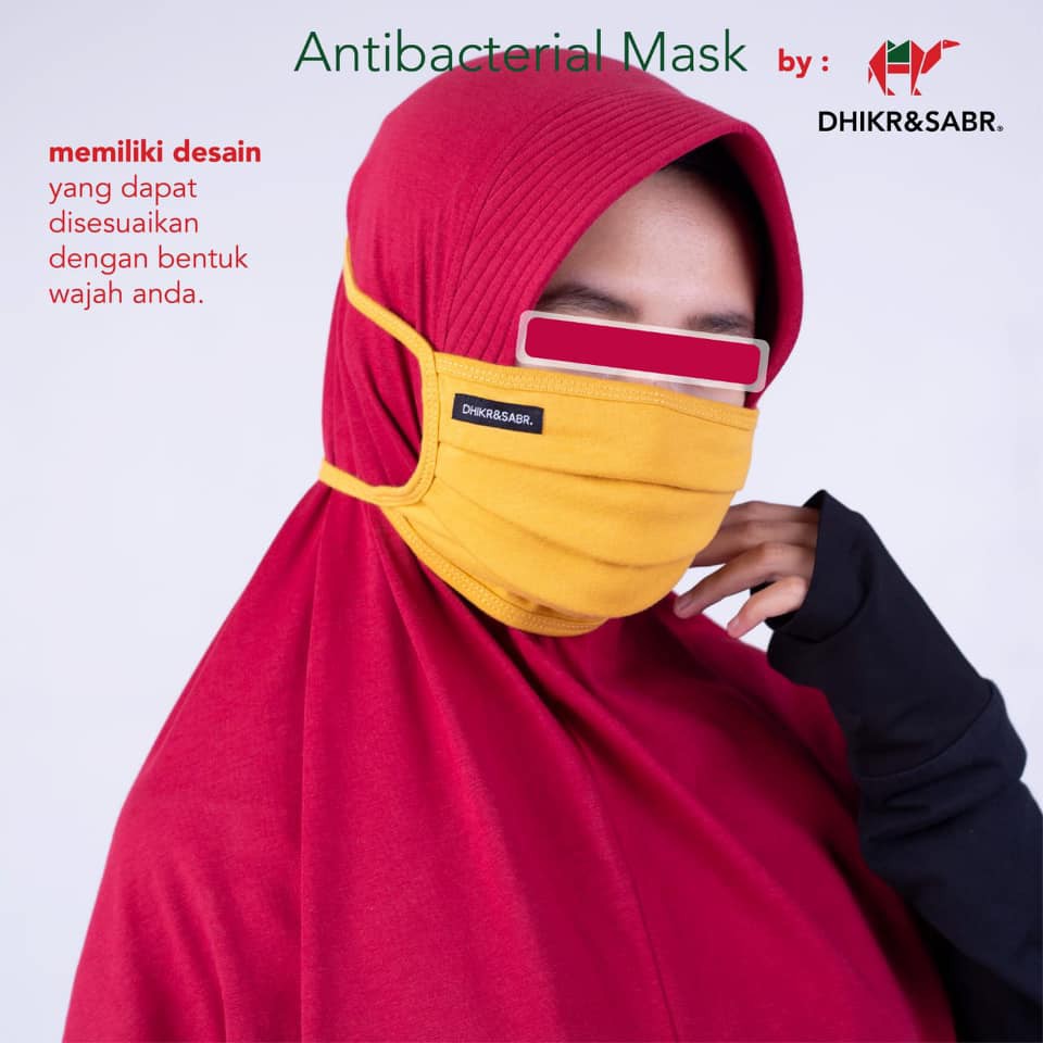 Masker Dhikr Premium Kain Bakteri