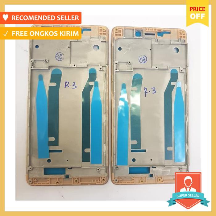 Tulang Tengah / Frame Lcd Xiaomi Redmi 3 3S 3X Redmi 3Pro Ori Gold