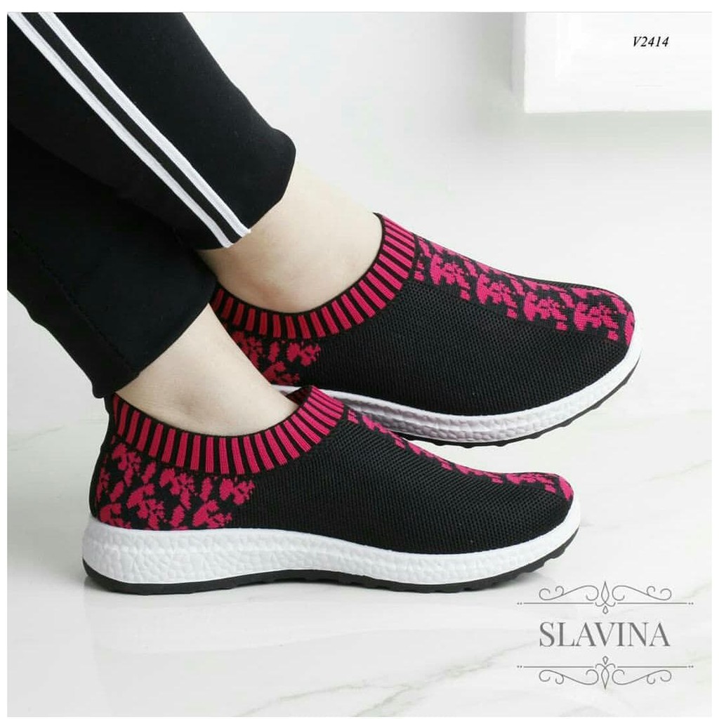 New Item Sepatu Wanita Slip On Karina Sds299 Baru Shopee Indonesia