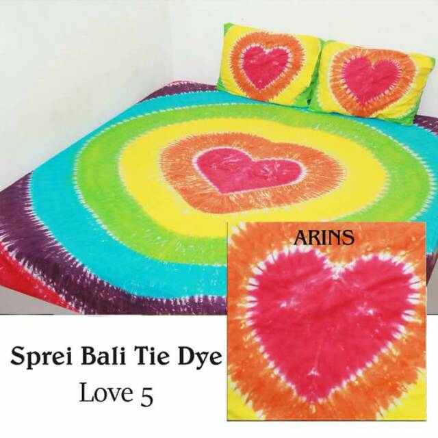 LOVE5 SPREI BALI TIEDYE ARINS
