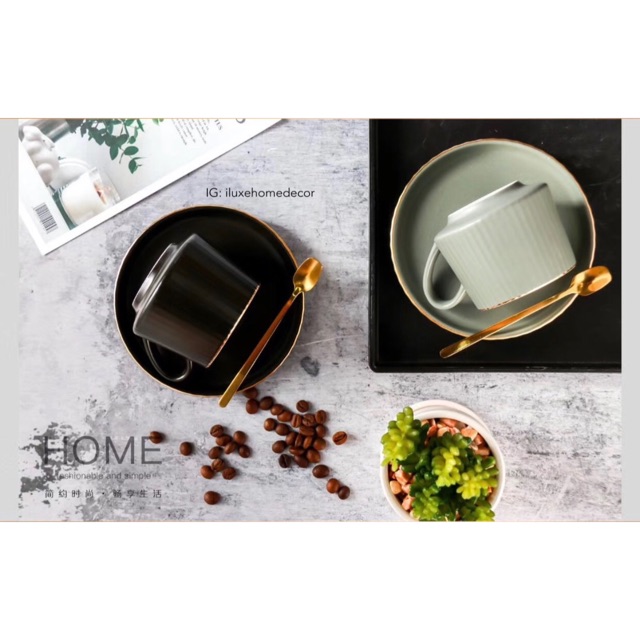 SCARLET MUG - gelas korea/ gelas unik/ gelas set/ cangkir/ cangkir kaca/ cangkir korea/ korean mug