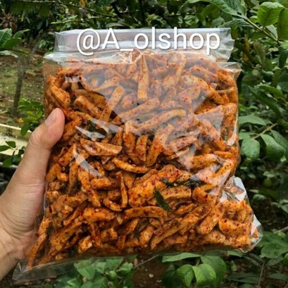 COD Basreng pedas daun jeruk 1kg Basreng baso goreng makan pedas cemilan instan