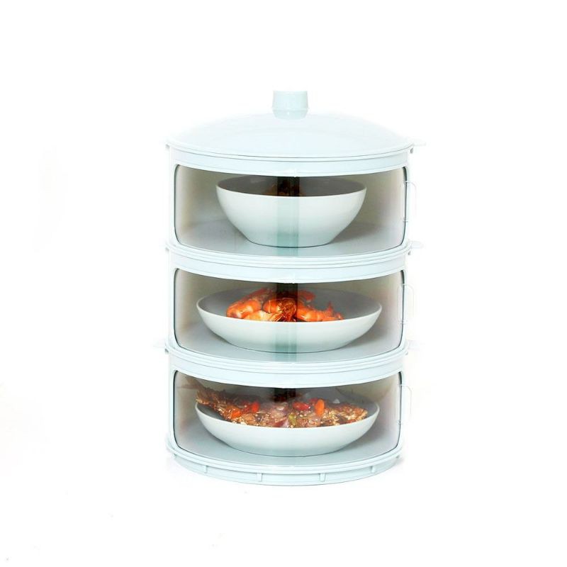 Tudung saji susun Technoplast Dishes Keeper set