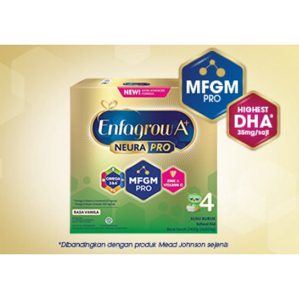 Enfagrow A+ 4 3000 gr Vanila MFGM Pro