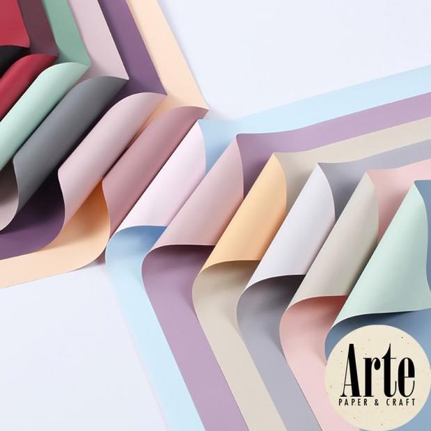 

20 Lembar Home Decor Pastel Dual Tone Cellophane Dekorasi Decor Kertas Buket Korea Bunga Flower Wrapping Paper Kado Arte Grosir Jakarta P.OY