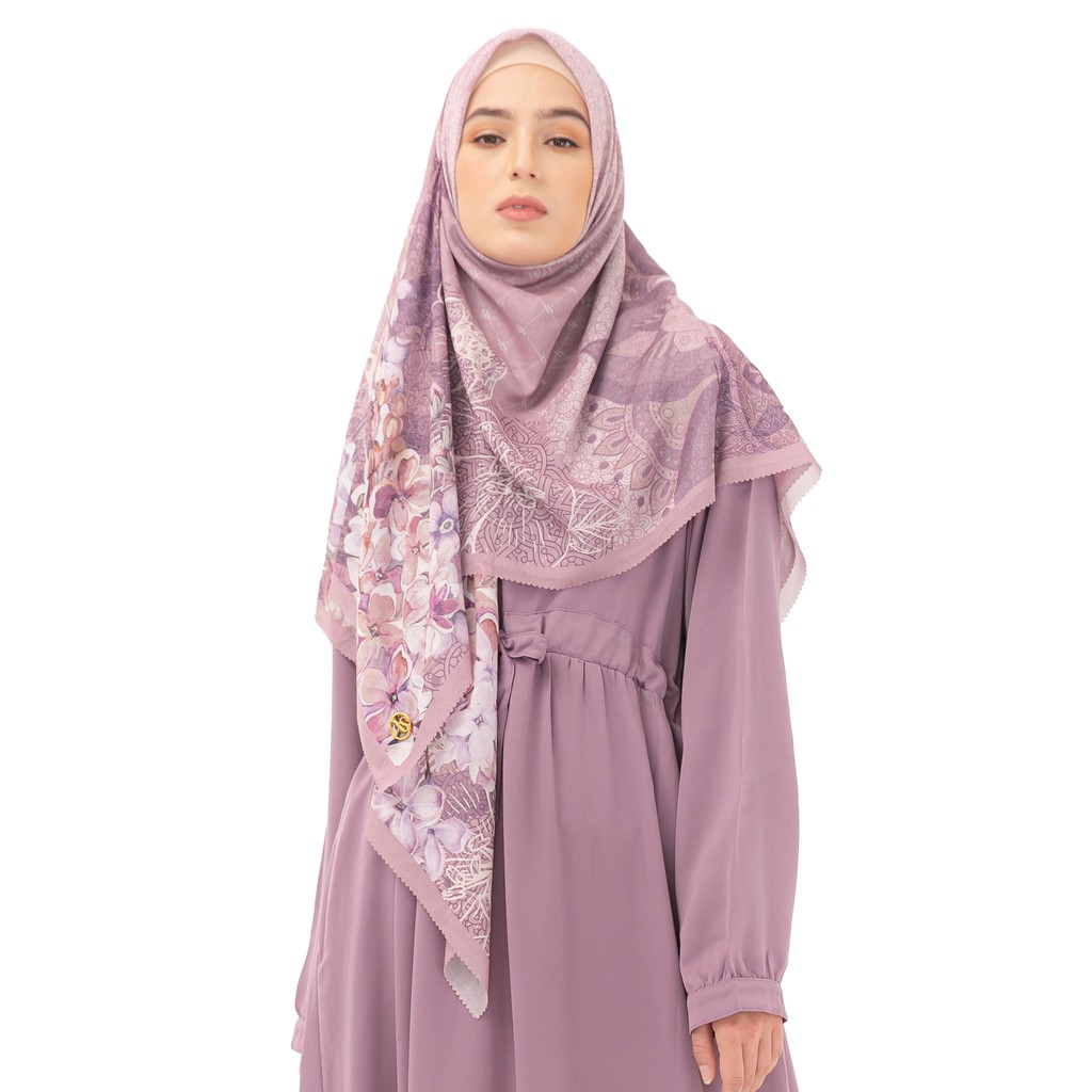 Exeis Lillaroce Scarves - LILAC (Jilbab Syari Premium)